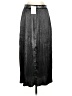 Le Superbe 100% Polyester Metallic Silver Formal Skirt Size S - photo 2