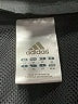 Adidas 100% Polyester Stripes Black Track Jacket Size M - photo 6