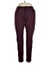 Assorted Brands Solid Burgundy Casual Pants Size 34 waist - photo 1
