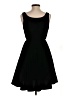 Kling 100% Polyester Solid Black Cocktail Dress Size S - photo 2