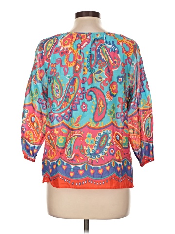 Talbots 3/4 Sleeve Blouse (view 2)