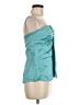 Ann Taylor LOFT Teal Sleeveless Blouse Size 8 - photo 4
