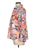 Talbots 100% Cotton Print Pink 3/4 Sleeve Blouse Size Lg Petite - photo 5