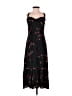 WAYF 100% Polyester Polka Dots Floral Black Cocktail Dress Size S - photo 1