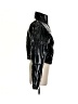 Love Tree 100% Polyurethane Metallic Black Jacket Size S - photo 4