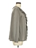 Elle 100% Polyester Gray Long Sleeve T-Shirt Size M - photo 4