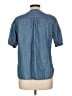 Talbots 100% Cotton Blue Short Sleeve Blouse Size L (petite) - photo 2