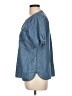 Talbots 100% Cotton Blue Short Sleeve Blouse Size L (petite) - photo 5