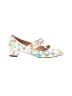 Assorted Brands Floral White Heels Size 9 - photo 1