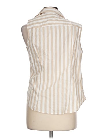 J.Crew Factory Store Sleeveless Button-Down Shirt (view 2)