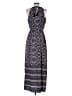 Athleta 100% Polyester Paisley Blue Casual Dress Size M - photo 2