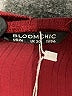 BLOOMCHIC 100% Polyester Burgundy Long Sleeve Blouse Size 26 - photo 7