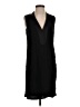 Mango 100% Polyester Black Casual Dress Size 4 - photo 1