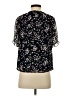 Madewell 100% Polyester Black Short Sleeve Blouse Size XXS - photo 2