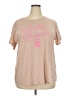 Torrid Pink Short Sleeve T-Shirt Size 2X Plus (2) - photo 1