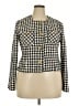 Julian Taylor Houndstooth Gray Blazer Size 18 - photo 1