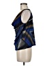 Clara Sun Woo Blue Sleeveless Blouse Size M - photo 5