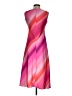DKNY 100% Polyester Graphic Pink Cocktail Dress Size 2 (petite) - photo 2