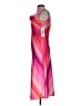 DKNY 100% Polyester Graphic Pink Cocktail Dress Size 2 (petite) - photo 5