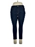 Old Navy Solid Blue Jeans Size 16 Petite - photo 1