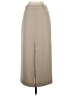 OGL Solid Tan Casual Skirt Size XS - photo 1
