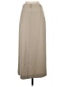 OGL Solid Tan Casual Skirt Size XS - photo 2