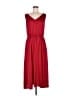 Unbranded Solid Red Casual Dress Size M - photo 1