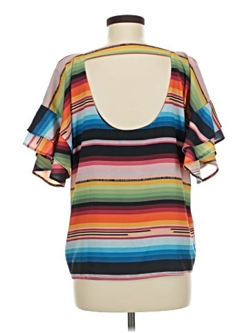 Judith March Short Sleeve Blouse (view 2)