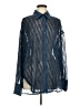 Shein Blue Long Sleeve Blouse Size 8 - 10 - photo 1