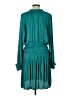 Current Air 100% Polyester Teal Casual Dress Size L - photo 2