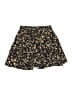 Entro 100% Polyester Floral Gold Black Casual Skirt Size S - photo 1