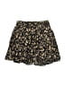 Entro 100% Polyester Floral Gold Black Casual Skirt Size S - photo 2