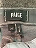 Paige Metallic Silver Jeans Size 24 waist - photo 7
