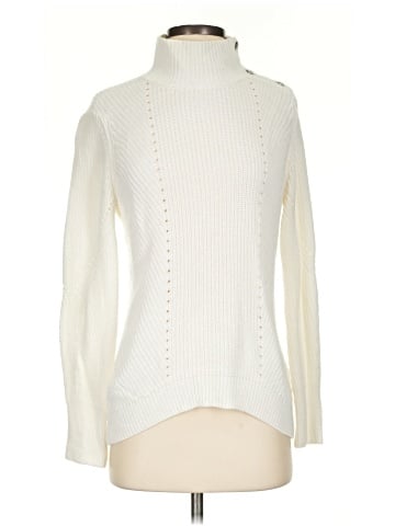 White House Black Market Turtleneck Sweater (view 1)