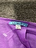Leifnotes 100% Silk Purple Short Sleeve Top Size 4 - photo 7