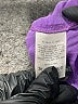 Leifnotes 100% Silk Purple Short Sleeve Top Size 4 - photo 8