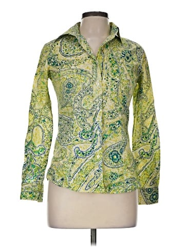 ETRO Long Sleeve Button-Down Shirt (view 1)