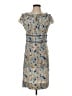 Tory Burch Print Blue Cocktail Dress Size 4 - photo 1
