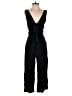 Tysa 100% Rayon Solid Black Jumpsuit Size XS (0) - photo 1