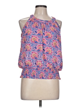 Rose + Olive Sleeveless Blouse