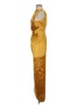 LUXE Gold Cocktail Dress Size S - photo 5