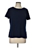 Croft & Barrow Blue Short Sleeve Top Size L (petite) - photo 1
