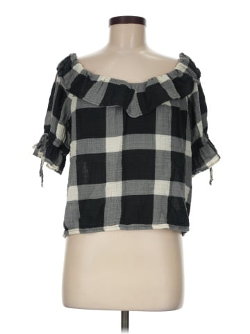 Porridge 3/4 Sleeve Blouse (view 1)