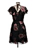 Dex Floral Black Cocktail Dress Size M - photo 2