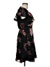 Dex Floral Black Cocktail Dress Size M - photo 4