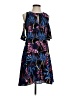 Maeve Print Black Cocktail Dress Size 4 (petite) - photo 1