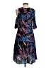 Maeve Print Black Cocktail Dress Size 4 (petite) - photo 2