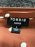 Torrid 100% Polyester Polka Dots Brown 3/4 Sleeve Blouse Size 4X Plus (4) - photo 7