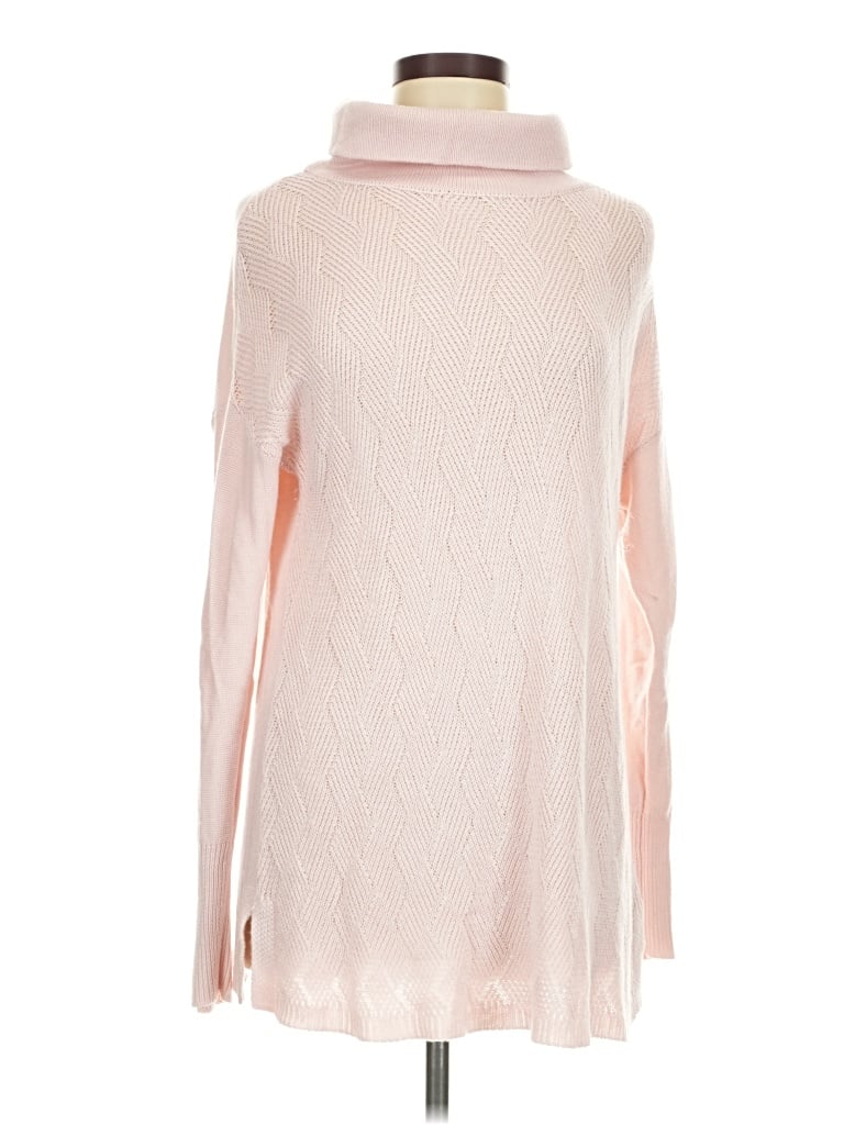 Pre-owned The Limited Turtleneck Sweater In Pink