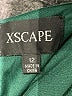 Xscape Green Cocktail Dress Size 12 - photo 4